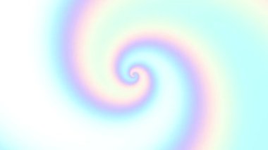 Sonsuz spiral. Kusursuz döngü görüntüsü.