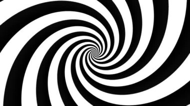 Sonsuz spiral. Kusursuz döngü görüntüsü.
