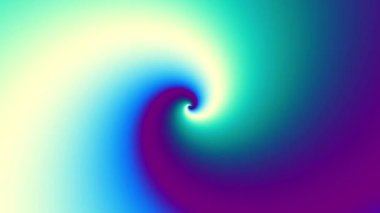 Sonsuz spiral. Kusursuz döngü görüntüsü.