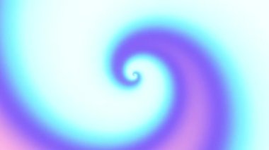 Sonsuz spiral. Kusursuz döngü görüntüsü.