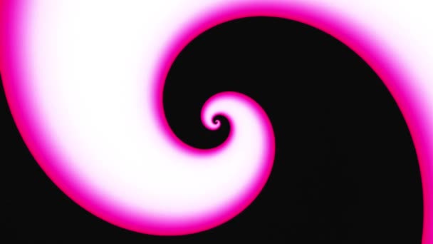 Berakhir spiral. Rekaman loop mulus. — Stok Video