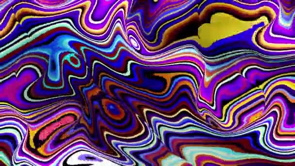 Psychedelic fundo em movimento — Vídeo de Stock