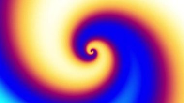 Sonsuz spiral. Kusursuz döngü görüntüsü.