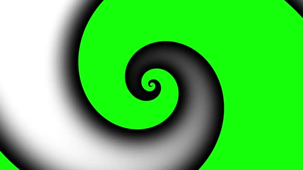 Espiral sin fin. Imágenes de bucle sin fisuras. — Vídeos de Stock