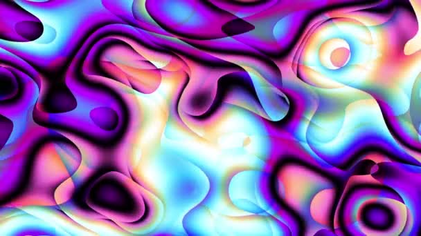 Psychedelischer Hintergrund — Stockvideo