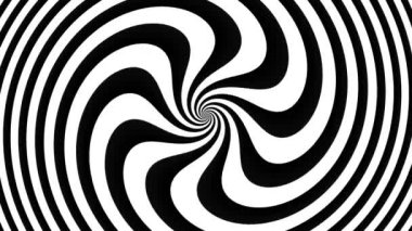 Sonsuz spiral. Kusursuz döngü görüntüsü.