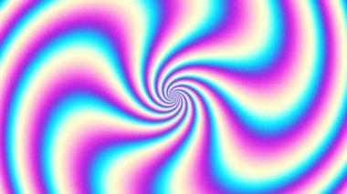 Sonsuz spiral. Kusursuz döngü görüntüsü.
