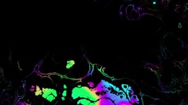 Psikedelik hareket arkaplanı