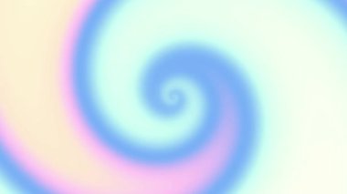 Sonsuz spiral. Kusursuz döngü görüntüsü.
