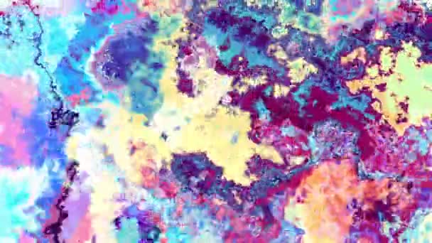 Psychedelischer Hintergrund — Stockvideo