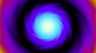 Sonsuz spiral. Kusursuz döngü görüntüsü.