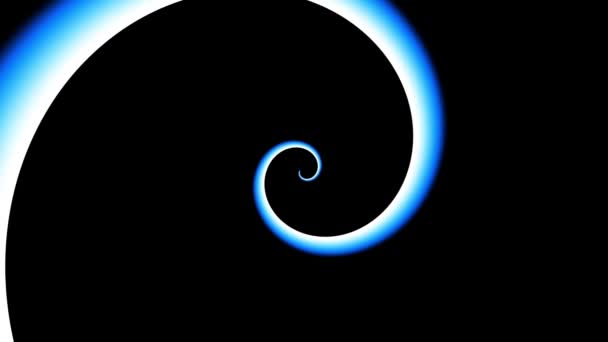 Spirale infinita. Filmati loop senza soluzione di continuità. — Video Stock