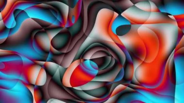 Psikedelik hareket arkaplanı