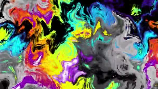 Psychedelischer Hintergrund — Stockvideo