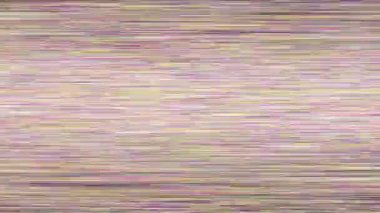 Video parazit görüntülerini döngüye sokuyorum. Bir Datamoshing videosunun taklidi.