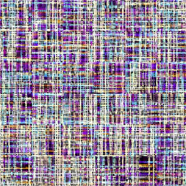 Imitación de una textura de lienzo áspero. Patrón sin costura. — Archivo Imágenes Vectoriales