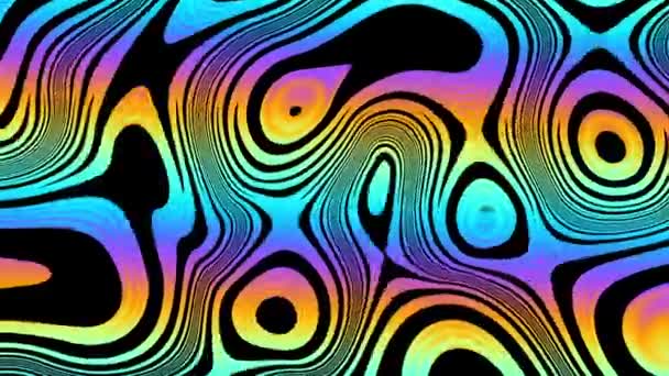 Psychedelic fundo em movimento — Vídeo de Stock