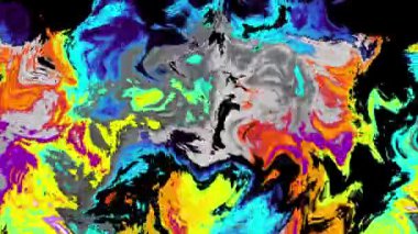 Psikedelik hareket arkaplanı