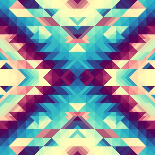 Fond de motif vectoriel sans couture d'un triangle. — Image vectorielle