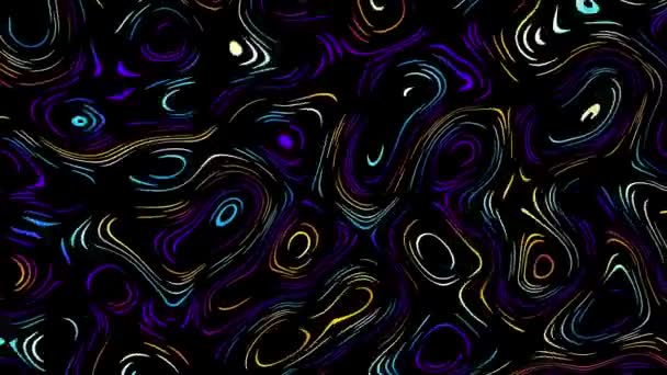 Psychedelic fundo em movimento — Vídeo de Stock