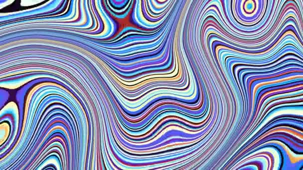 Psychedelischer Hintergrund — Stockvideo