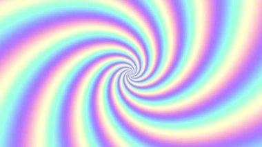 Sonsuz spiral. Kusursuz döngü görüntüsü.