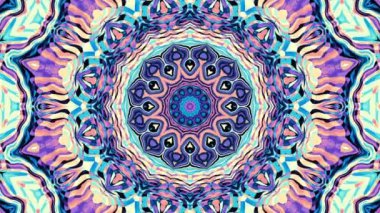 Süslemeli mandala döngü arkaplanı