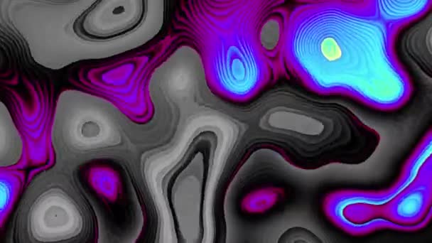 Psychedelischer Hintergrund — Stockvideo