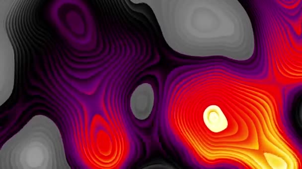 Psychedelischer Hintergrund — Stockvideo