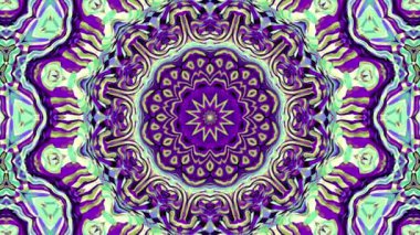 Süslemeli mandala döngü arkaplanı