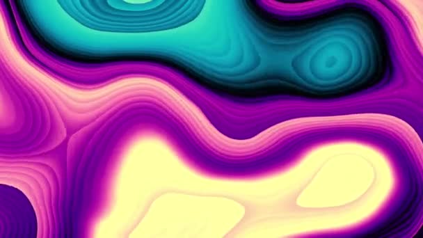 Psychedelischer Hintergrund — Stockvideo