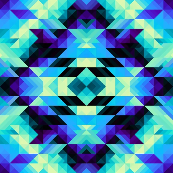 Fond de motif vectoriel sans couture d'un triangle. — Image vectorielle