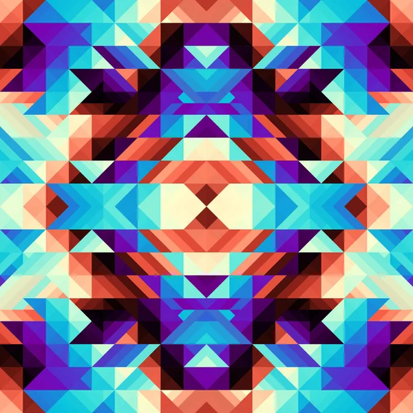 Fond de motif vectoriel sans couture d'un triangle. — Image vectorielle