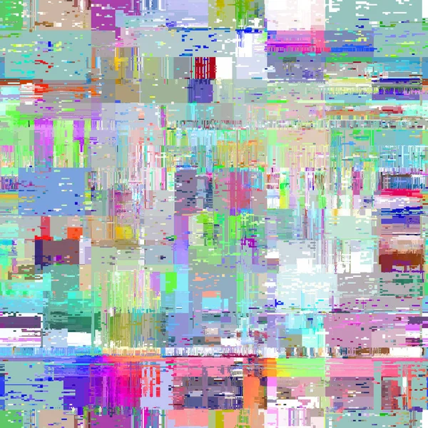 Imagem vetorial com imitação de grunge datamoshing textura. — Vetor de Stock