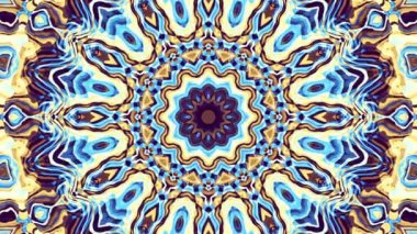 Süslemeli mandala döngü arkaplanı