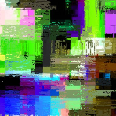 Grunge veri aktarma dokusunun taklidi ile vektör resmi.