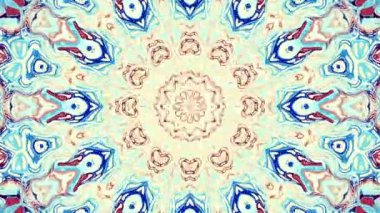 Süslemeli mandala döngü arkaplanı
