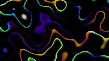 Psikedelik hareket arkaplanı