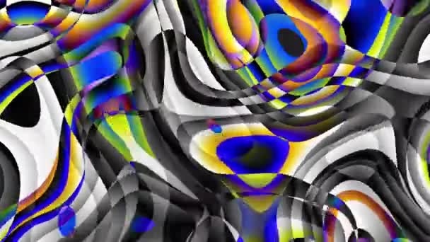 Psychedelic fundo em movimento — Vídeo de Stock