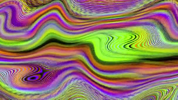 Psychedelic moving background — Stock Video