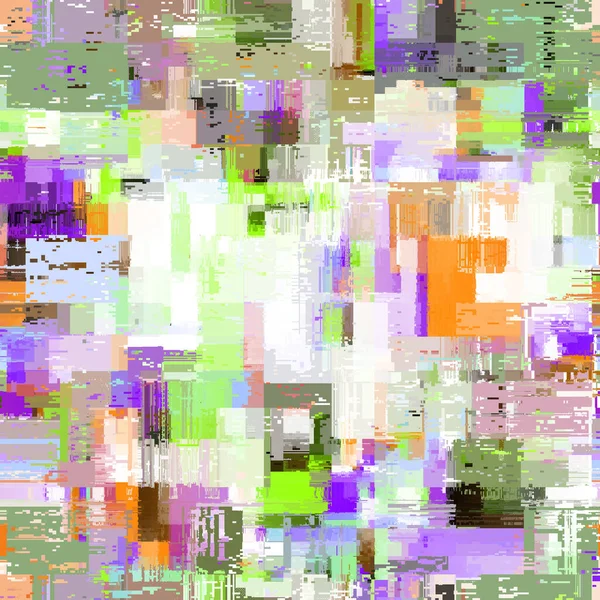 Vectorbeeld met imitatie van grunge datamoshing textuur. — Stockvector