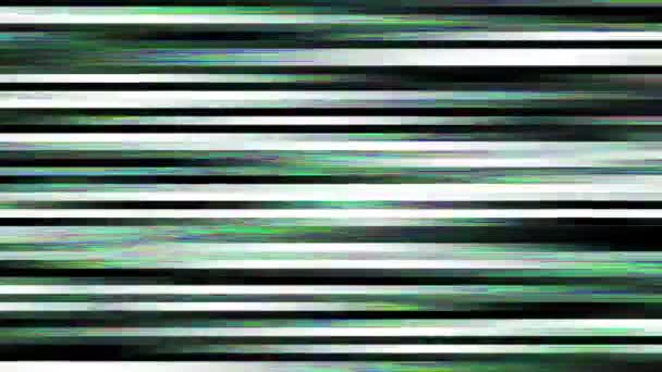 Looping video interference footage. Imitation of a Datamoshing video. — Stock Video