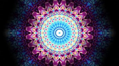 Süslemeli mandala döngü arkaplanı