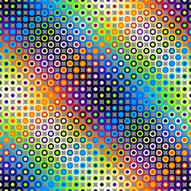 Düşük polimerli Geometrik desen.