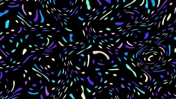 Psychedelischer Hintergrund — Stockvideo