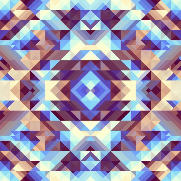 Fond de motif vectoriel sans couture d'un triangle. — Image vectorielle