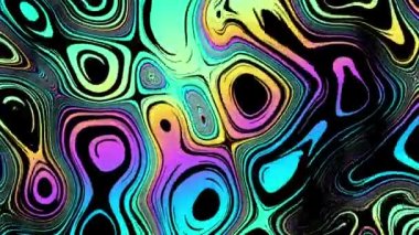 Psikedelik hareket arkaplanı