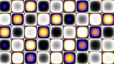 Kusursuz döngü soyut hareket arkaplanı. Soyut polka nokta görüntüsü.