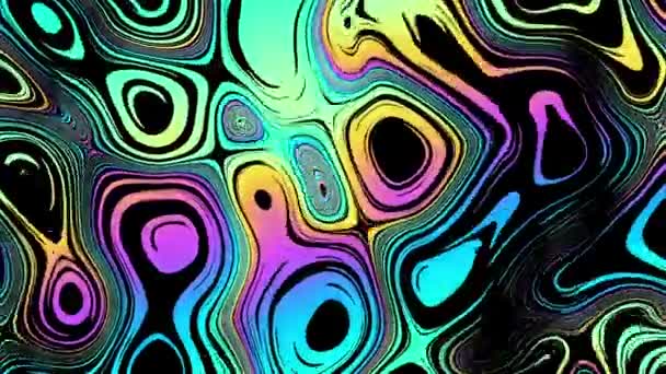 Psychedelic fundo em movimento — Vídeo de Stock