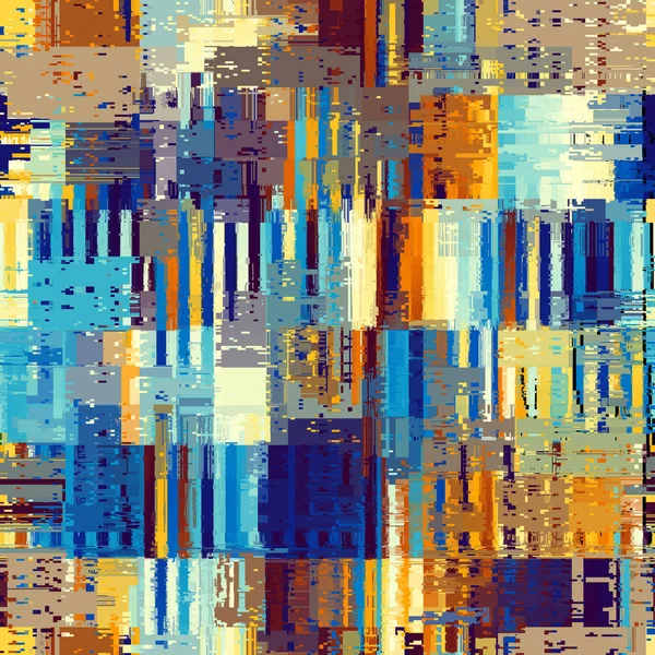 Imagem vetorial com imitação de grunge datamoshing textura. — Vetor de Stock